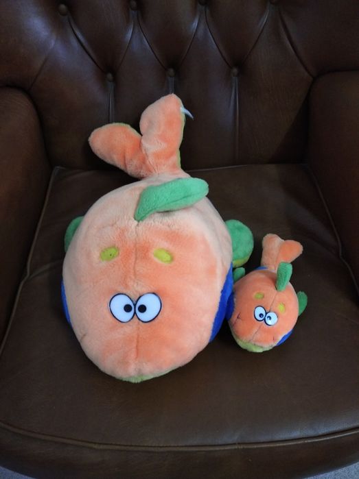 Peluche peixes cor de laranja