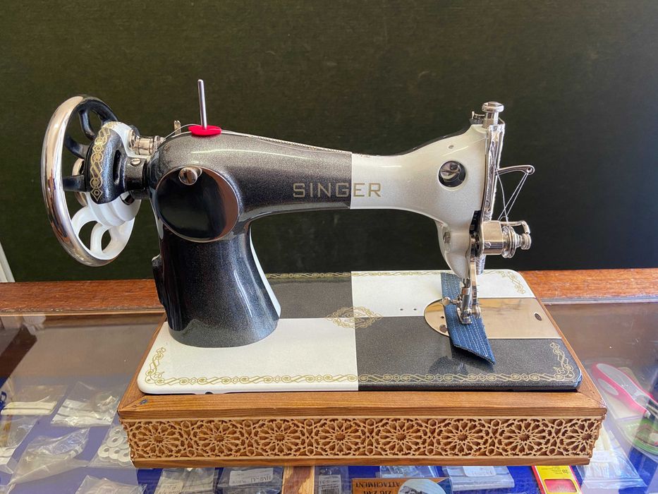 Máquina costura Singer restaurada