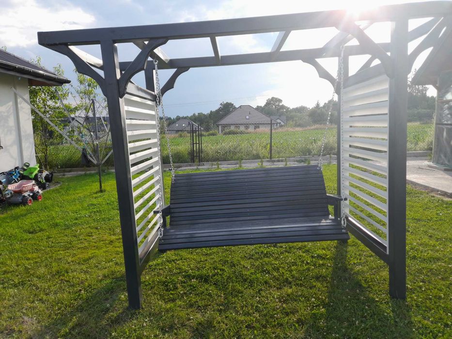 Hustawka pergola z olchy
