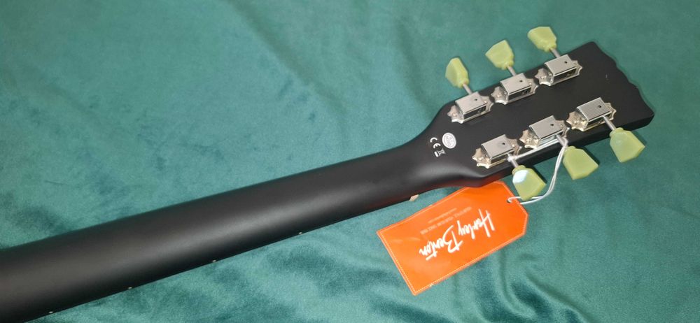 Gitara Elektryczna - Harley Benton Les Paul SC-400 Humbucker Satin Black Matt