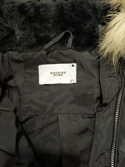 Kurtka zimowa Reserved,roz.34,dluga