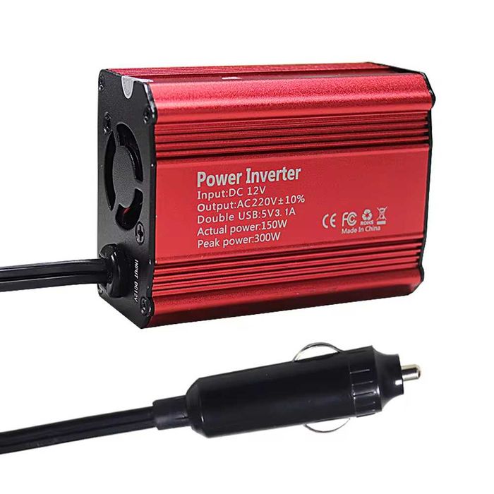 Перетворювач напруги автомобільний інвертор 12V to 220V Car Inverter