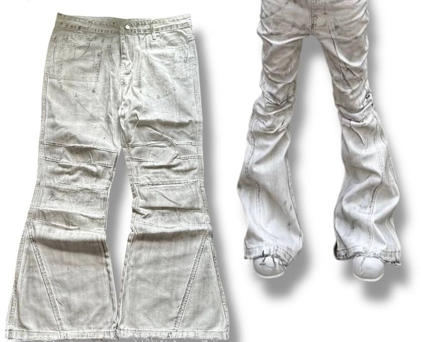 jeans y2k bootcut flared slim клеш