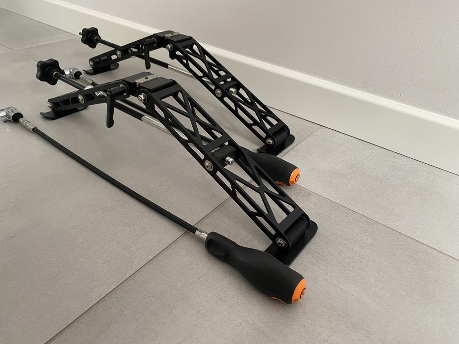 Bipod. F-class z pokrętłem kątowym