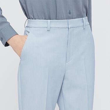 Брюки uniqlo smart ankle pants 2way stretch