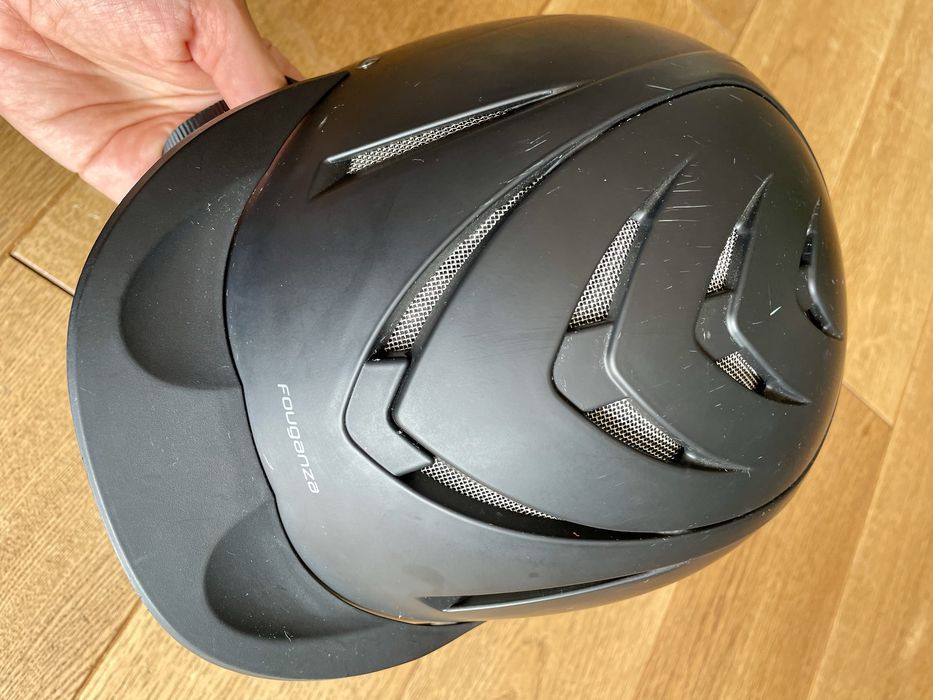 Kask jeździecki Fouganza 500 rozm. S