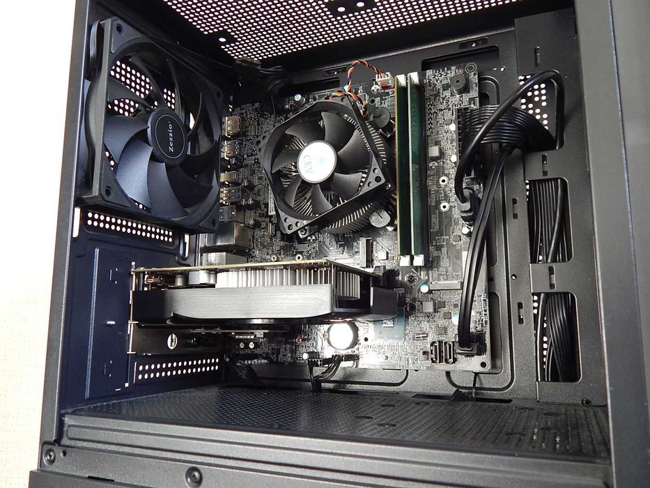 Ігровий ПК, i3-9100, 16 ГБ DDR4, GTX 1050 Ti, SSD + HDD, Wi-Fi, Win 11