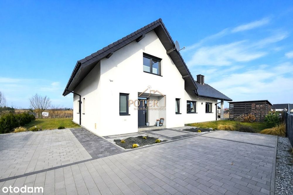 Przestronny i nowoczesny dom wolnostojący 6 pok. !