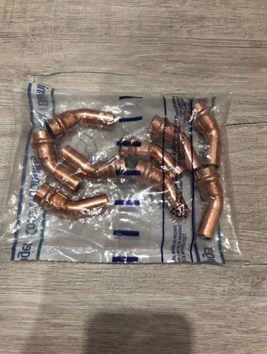 Kolano jednokielichowe 45° 15 mm Conex | Bänninger (85 sztuk)