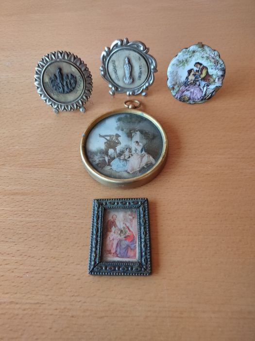 Set of Religious Figures.