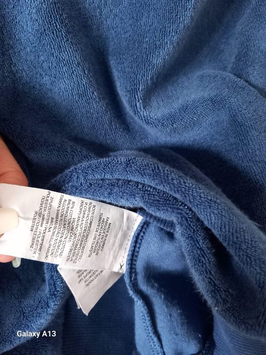 Ralph Lauren welurowy sweterek damski S