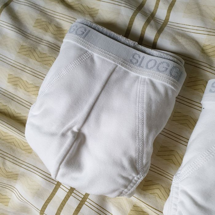 Sloggi Figi majtki slipy białe NOWE