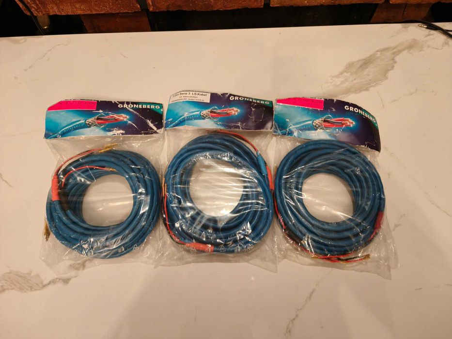 GRONEBERG Series 3 LS cable 2X3M ! Audiofilskie kable głośnikowe !Nowe