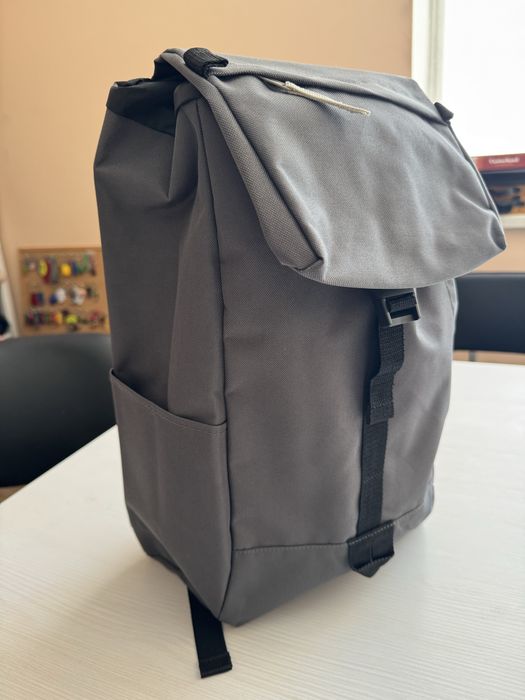 Рюкзак сірий, поліестер 600D