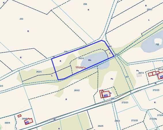 WOLANY / SZCZYTNA – 4 926 m² W spokojnej okolicy - Widok 2