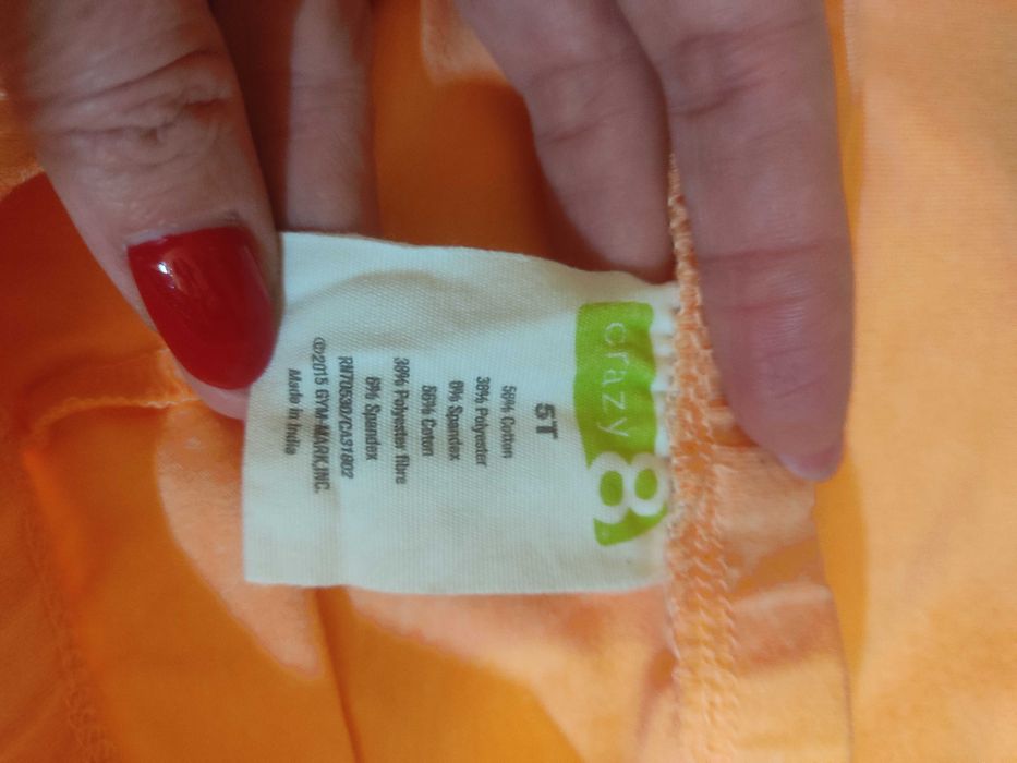 Лосини і реглан, футболки 5лет crazy8