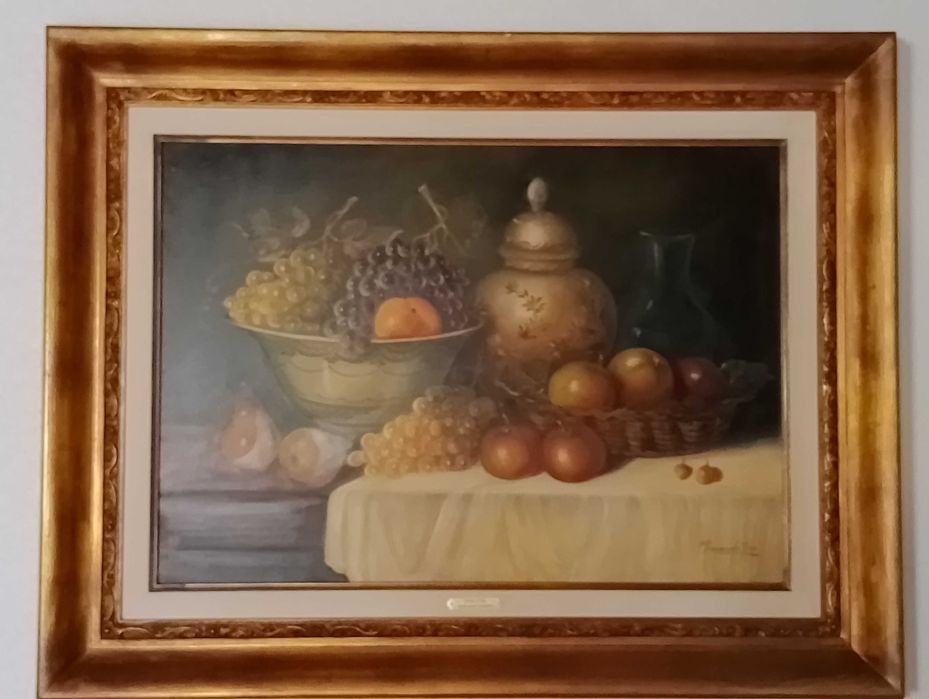 Pintura a óleo pela pintora Fernanda Teixeira.