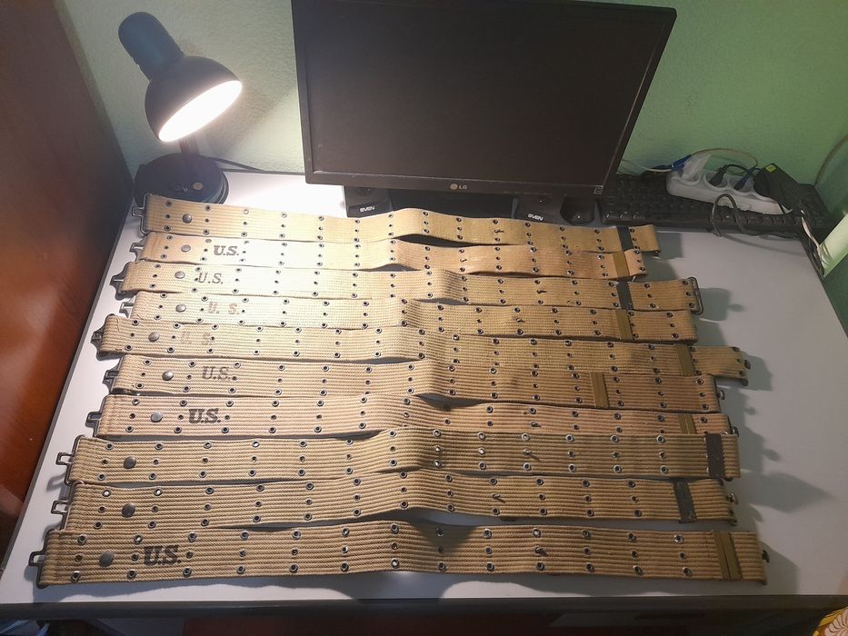 Ремені м36 армії США. 1942/43 роки. Лендліз часів другої світової війн