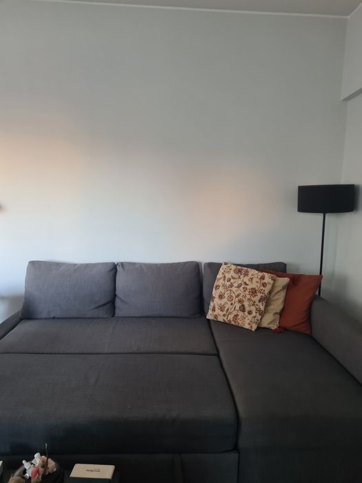 Sofa cama IKEA com arrumacao