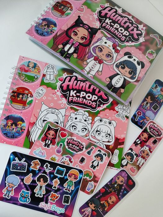 K-pop Huntrix Toka boka на липучках