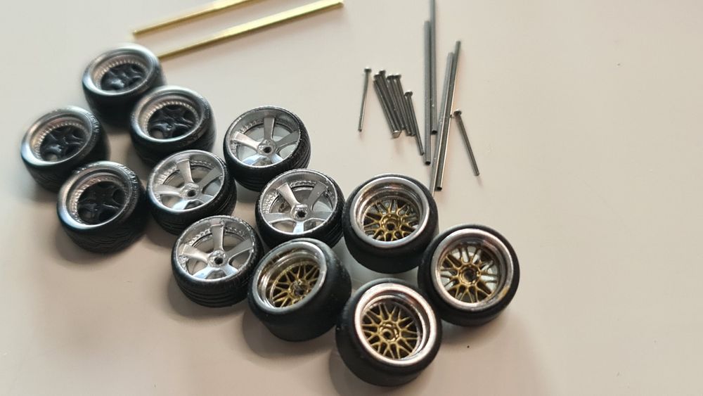 Koła hot wheels 3kpl.