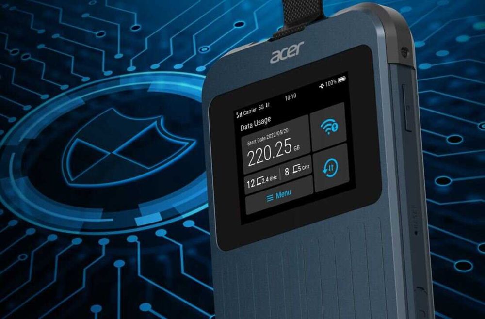 Модем ACER Connect Enduro M3 5G 2,4/5 ГГц, слот для SIM-карты  и eSIM