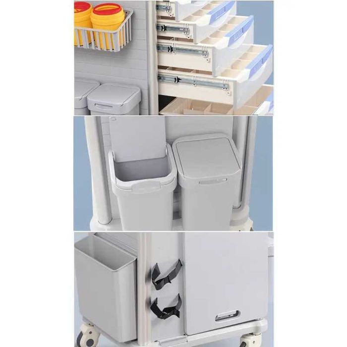 Медичний візок для екстреної допомоги SAIKANG SK-ET75077A