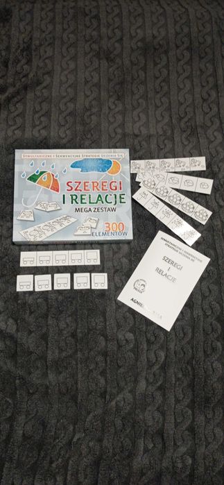 Szeregi i relacje Mega zestaw 300 elementów j.nowy