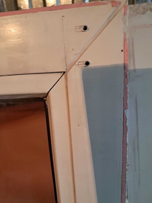 okno plastykowe  i parapet używane