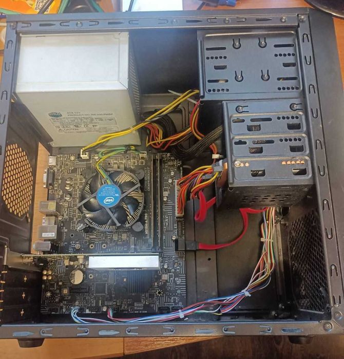 ПК i3-10100F, 4,1 GHz , DDR4  8GБ,  GeForce GT 1030-2 ГБ, SSD 120Gb