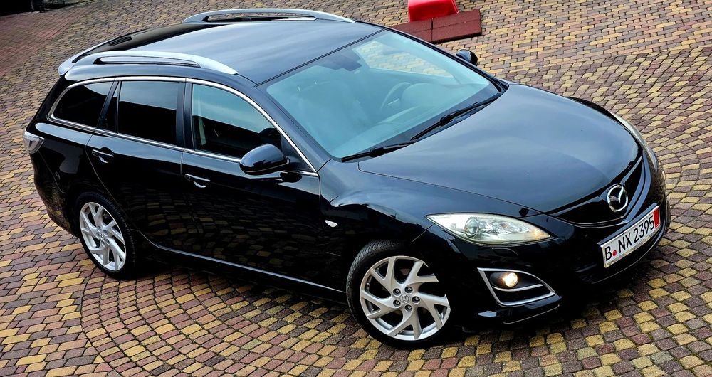 Mazda 6 2.0 PieknA SKÓRA&ALKANTA  Bose Grzane fotele Orginalny Lakier WEBANSTO
