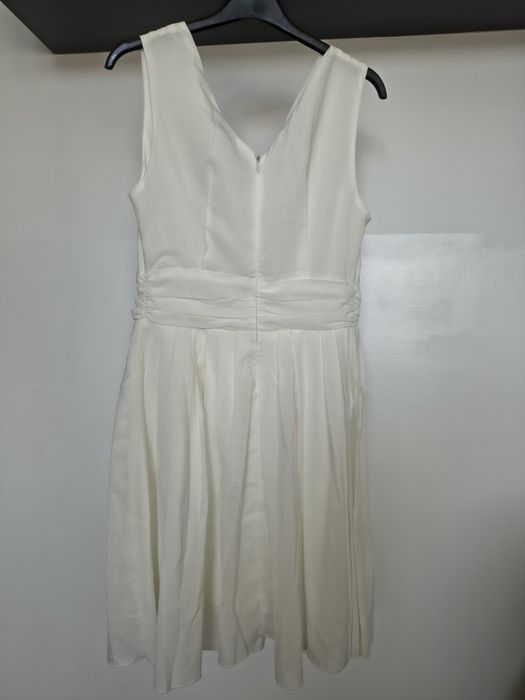 Sukienka ecru rozm. M