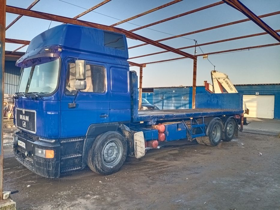 Продам Мана с краном манипулятором  в отличном состоянии