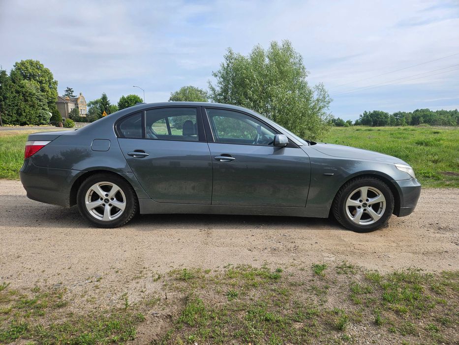 Bmw e60 54b25 192km automat 256s5 TITANGRAU wszystkie czesci!