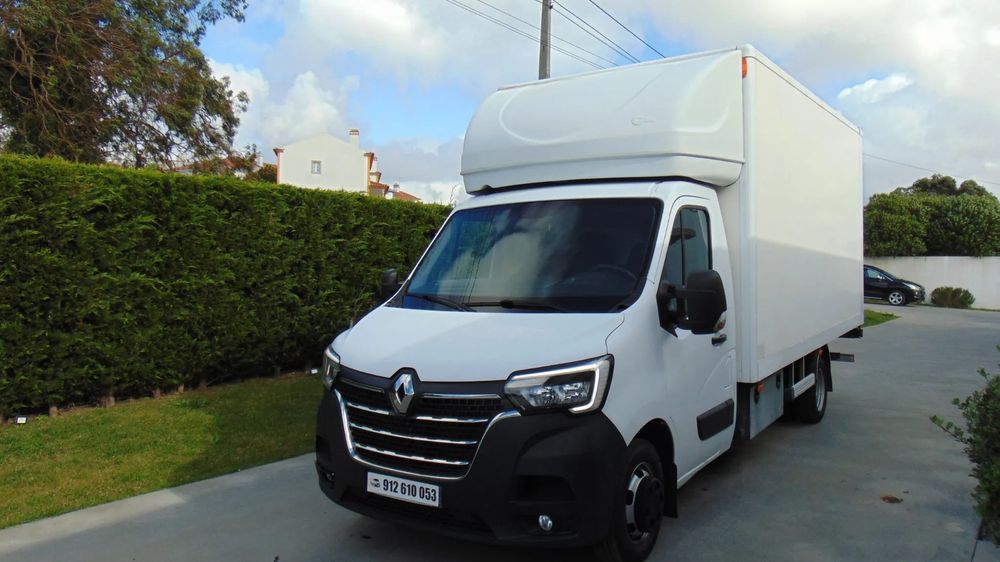 Renault caixa c/ plataforma roda /dupla