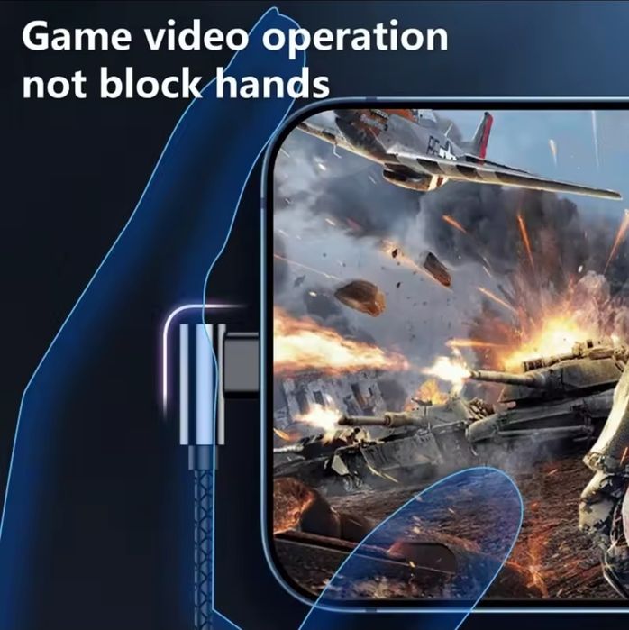 Phones magnéticos USB-C 90⁰ qualidade superior