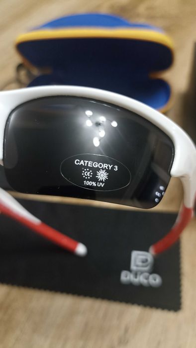 Okulary sportowe z filtrem