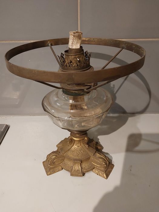 Lampa naftowa austriacka Gebruder Brumner Wien