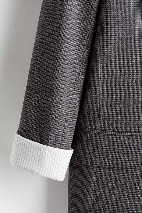 Marynarka M nowa kolekcja szara pepitka wiskoza PROMOCJA żakiet