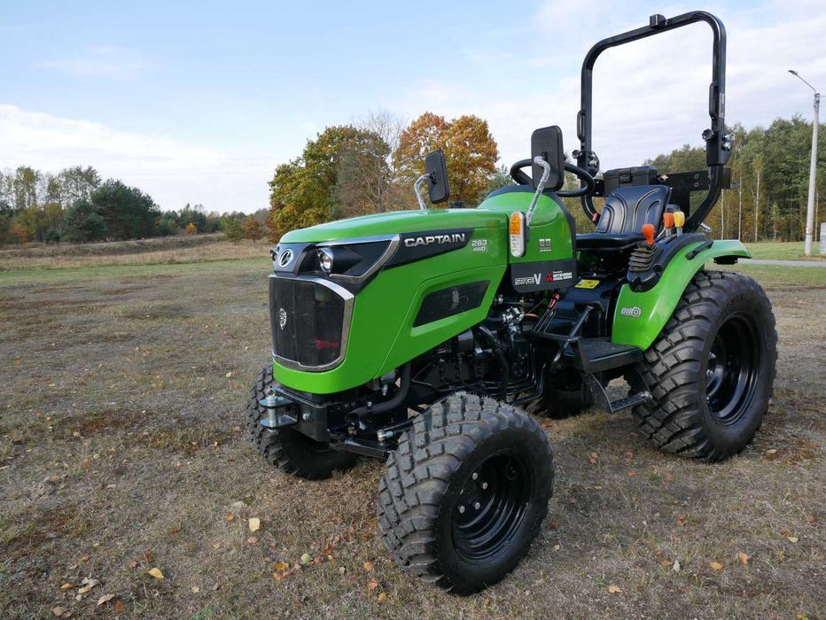 Traktorek CAPTAIN 263 Mitsubishi 3 cylindry 4wd Traktor Homologacja PL