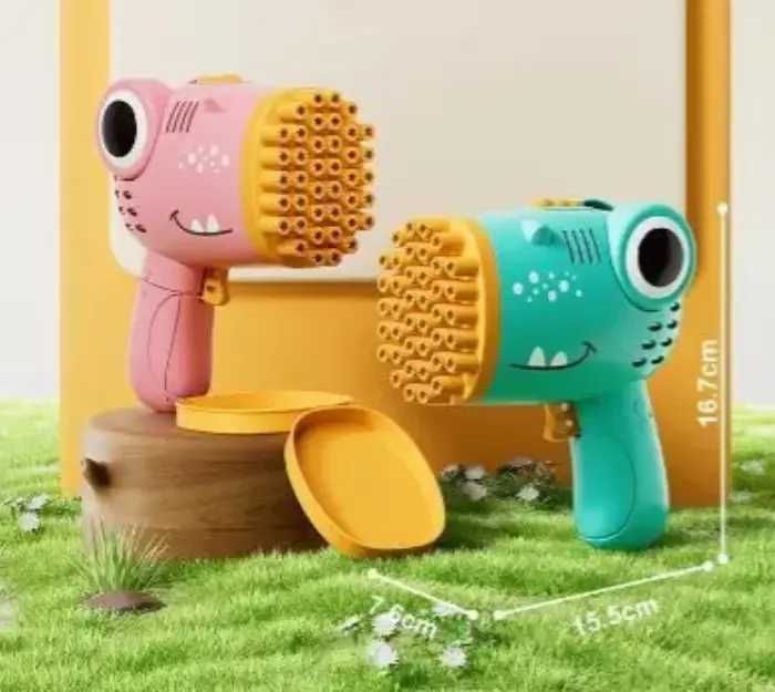 Детский автоматический генератор для мыльных пузырей Bubble blaster