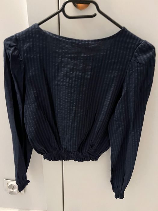 Granatowa bluzka koszula Mango. Rozm. S. Nowa