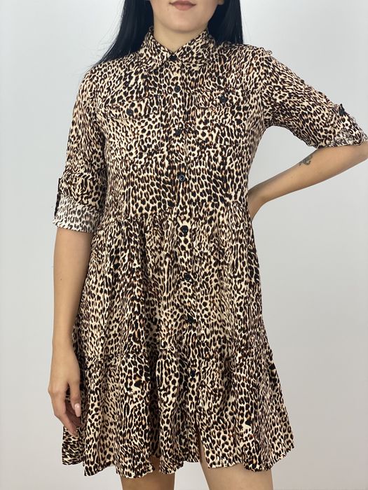 Sukienka panterka XXL My Still Life 100% wiskoza