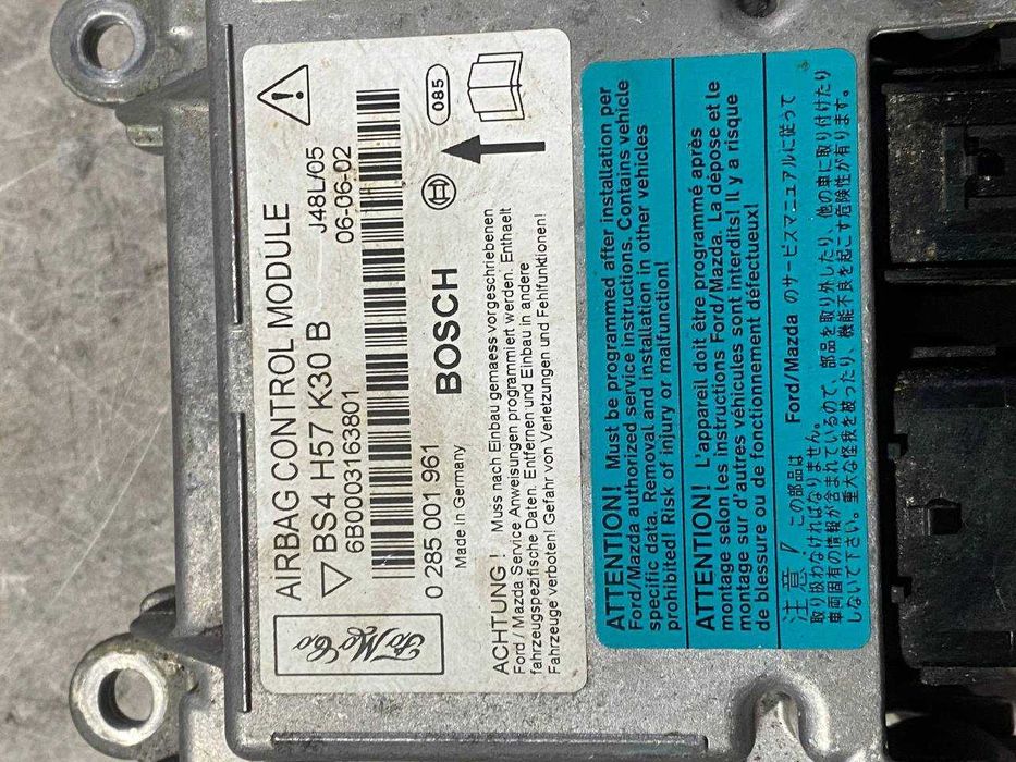 Блок модуль керування подушками безпеки Airbag SRS Mazda 3 BK 03-09