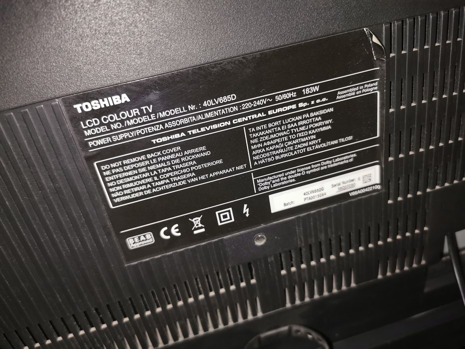 Telewizor Toshiba 40 cali