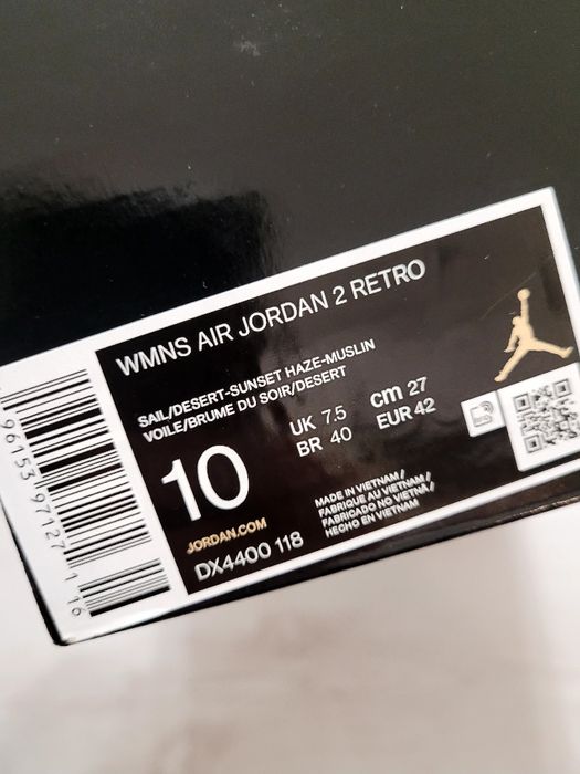 Кроссовки W NIKE AIR JORDAN 2 Retro нові original