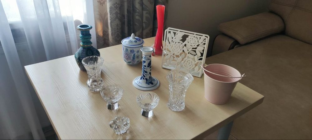 Молочник фарфор IKEA Синий лук тарелка чашка хрусталь