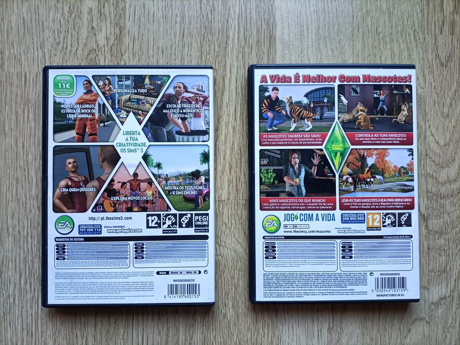 Sims 3 e Sims 3 Mascotes para PC