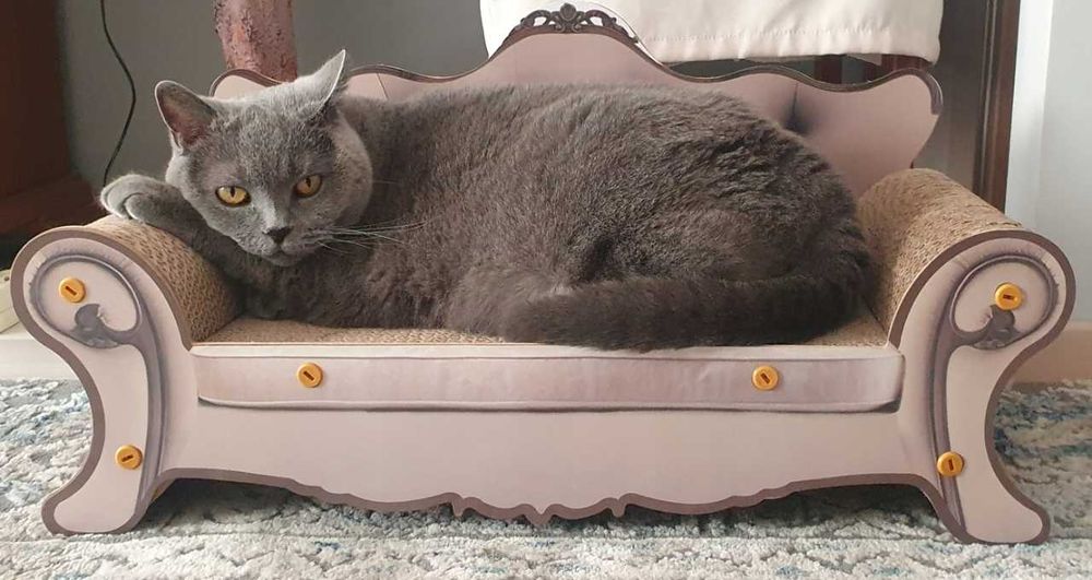 Drapak sofa dla kota legowisko kanapa do drapania zwierzęta kot