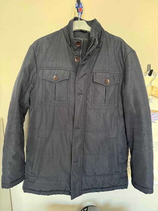 Kurtka zimowa Vernet (Cybina) - kaptur odpinany GRANATOWA - rozm 52